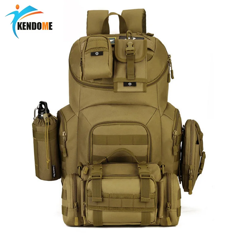 Высокое качество 40L военный тактический рюкзак Молл Водонепроницаемый Mochila Militar