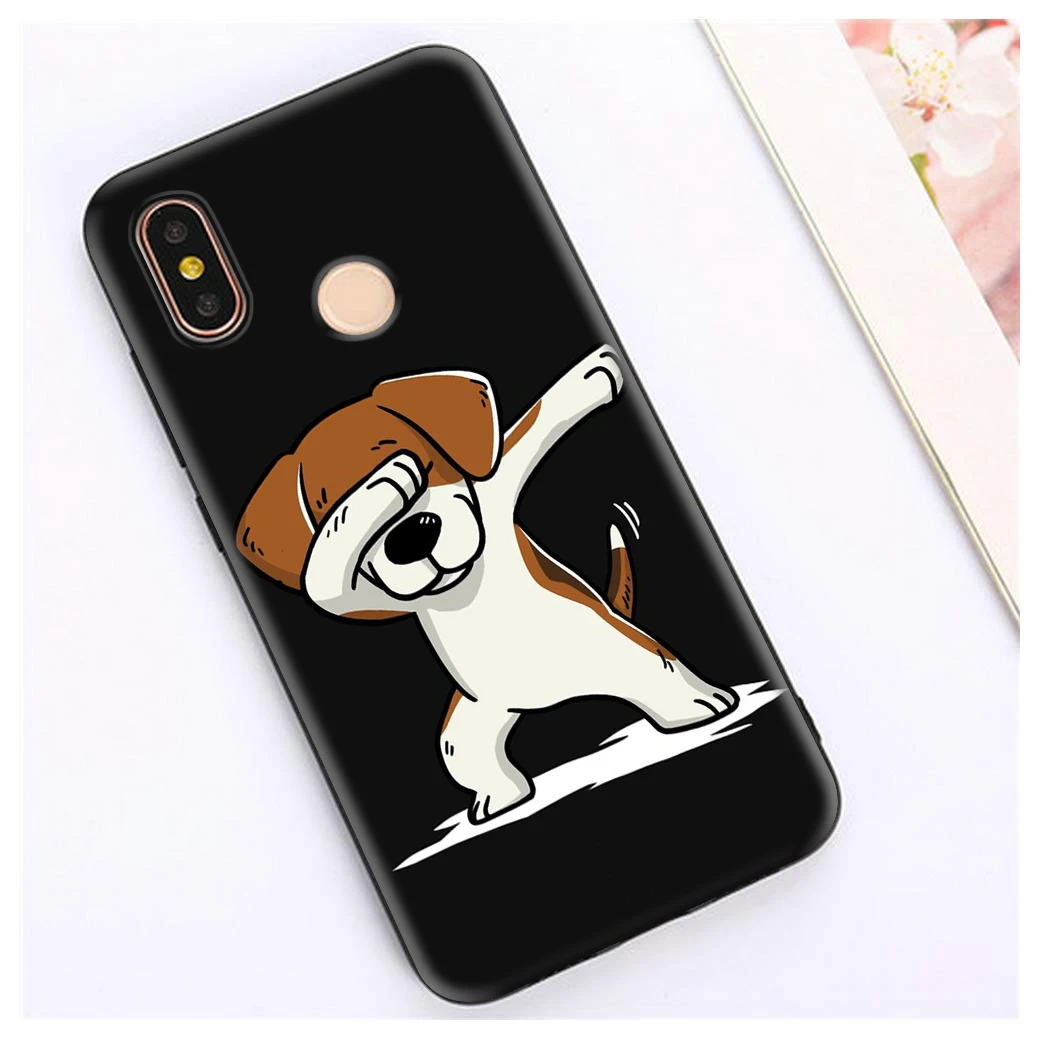 Чехол Lavaza с бульдогом из ТПУ для Xiaomi MI Redmi Poco X2 K30 Note 8T 10 6 8 9 9se A1 A2 A3 MAX 3 Lite Pro Plus f1 |