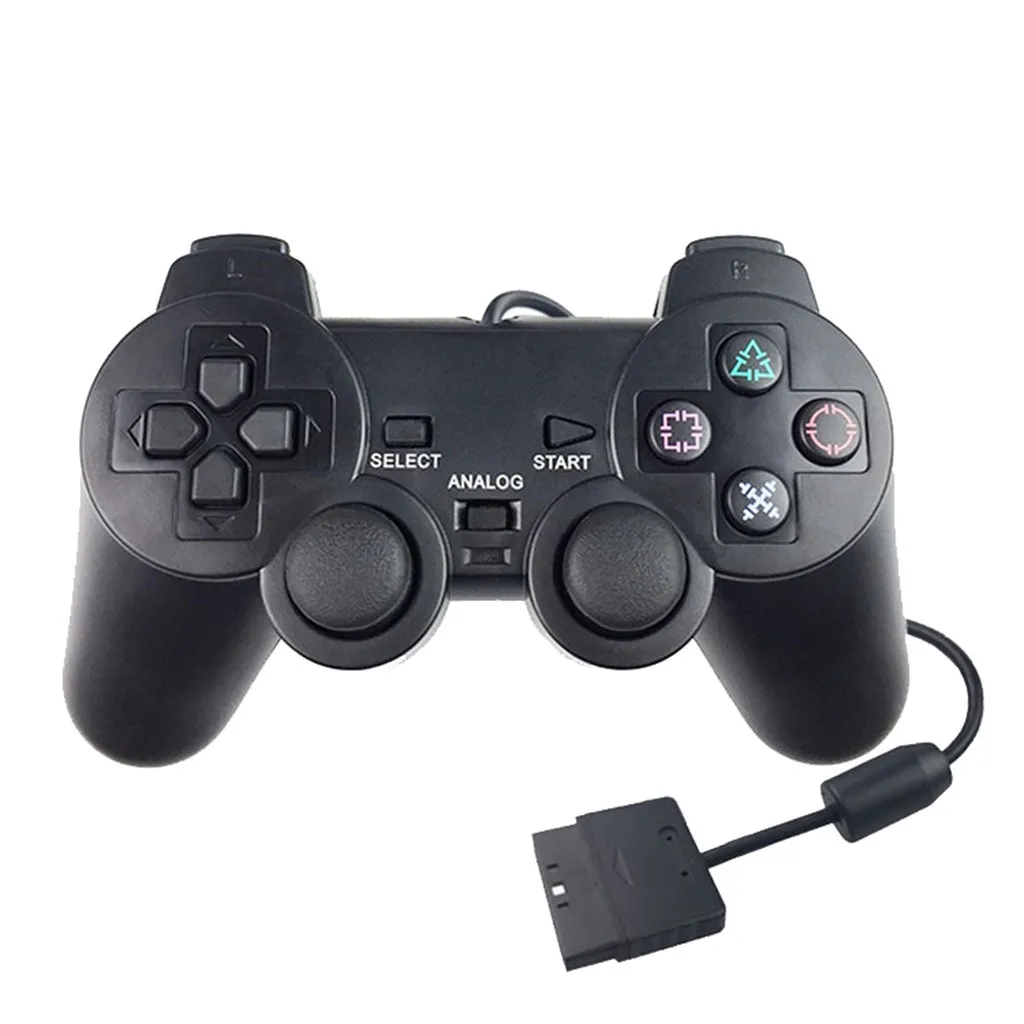 Проводной игровой контроллер для PS2, контроллер для sony Playstation 2, джойстик, геймпады для игровой станции, 2 сменный джойстик 521#2