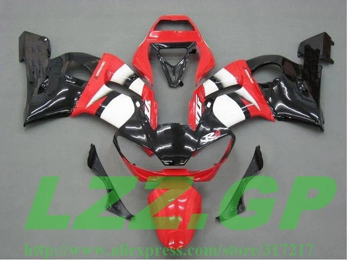 

Injection red white black fairing kit for Yamaha YZF-R6 98-02 YZF R6 98 99 00 01 02 YZF 600 R6 1998 - 2002 fairing parts 100%N