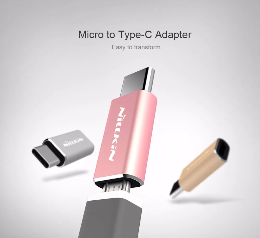 Nillkin USB адаптер для объектива кабель type C micro usb c зарядки и синхронизации данных nexus