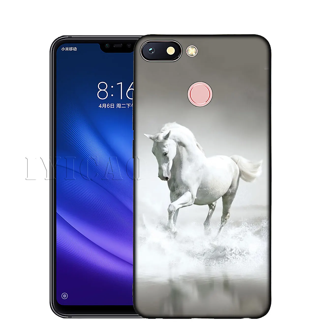 IYICAO Ослик Забавный Альпака Лошадь мягкий силиконовый чехол для телефона Xiaomi Mi 9 SE