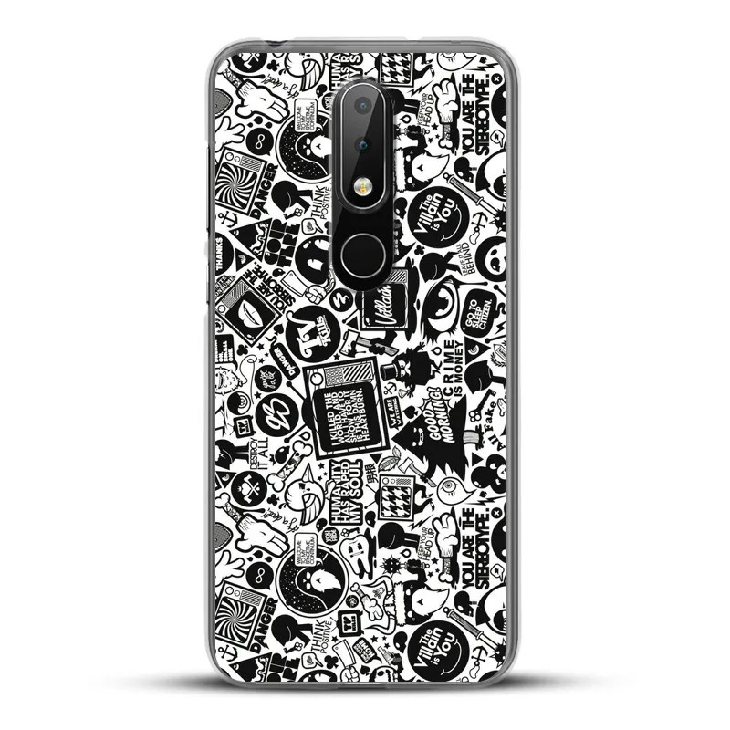 For NOKIA X6 2018 Case for Cover Silicone TPU Phone NokiaX6 TA-1099 5.8&quot |
