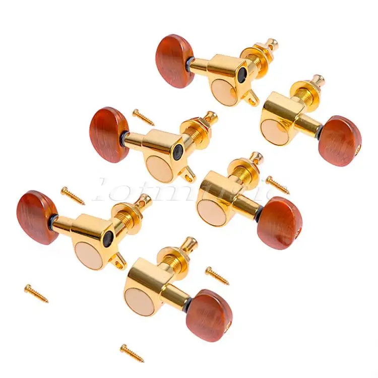 Акустическая гитара закрытые колки тюнеры ключи 3L3R или 6 право инлайн|tuning pegs|machine