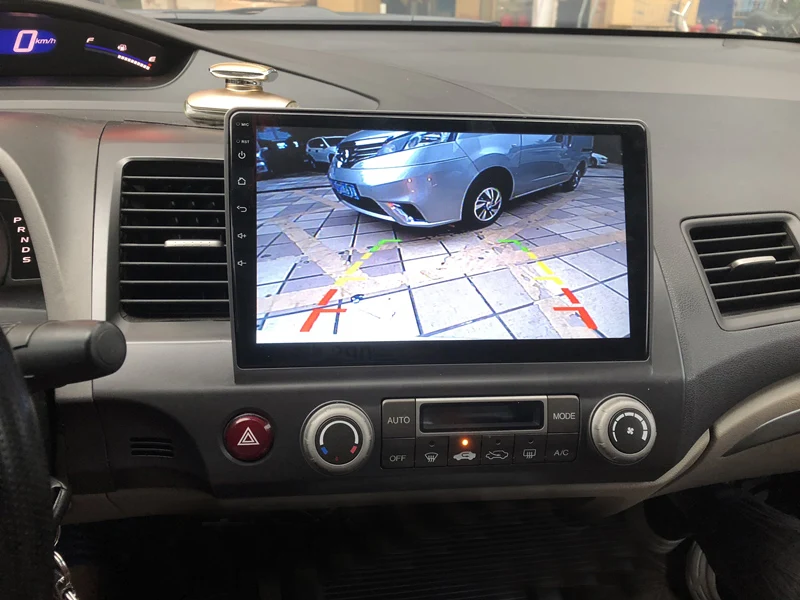 Android 8 1 автомобильный проигрыватель с радио и gps для Хонда цивик 2006 2011 10 "экран