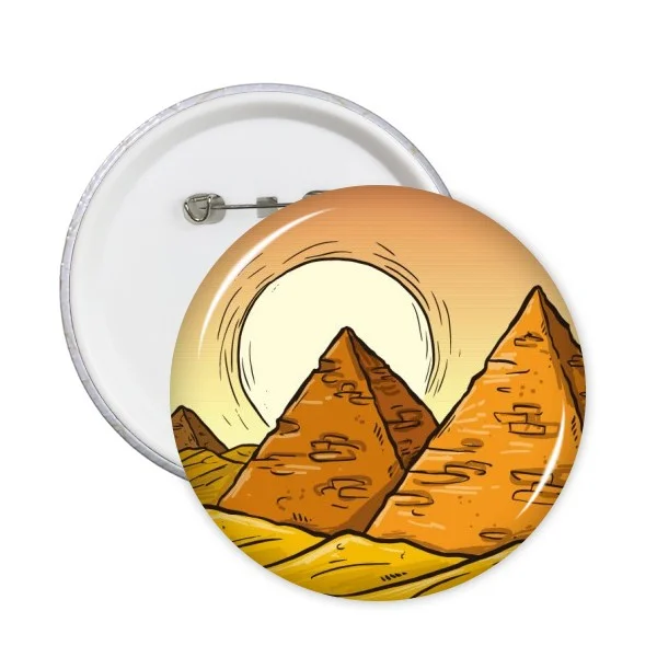 Флаг Древнего Египта абстрактная современная городская жерношения пирамида