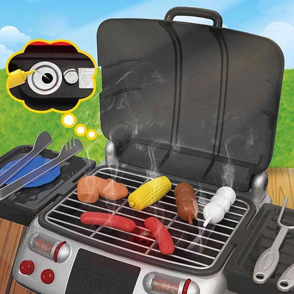 19 шт. детская мини кухонная посуда игровые игрушки Детский Электрический гриль