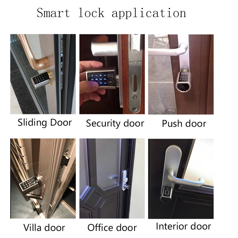 L6PCB APP электронная клавиатура RFID цифровой дверной замок для Airbnb управления модель