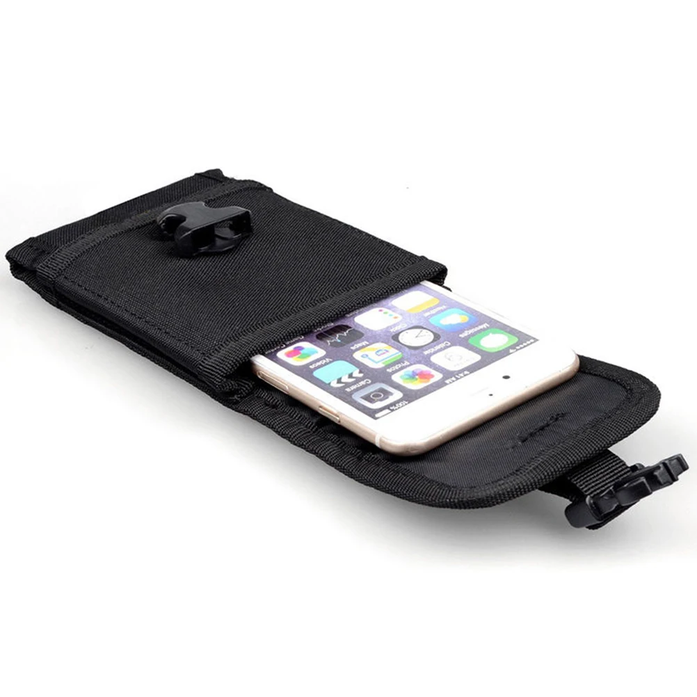 Черный Универсальный армейский тактический Чехол-сумка для смартфона |