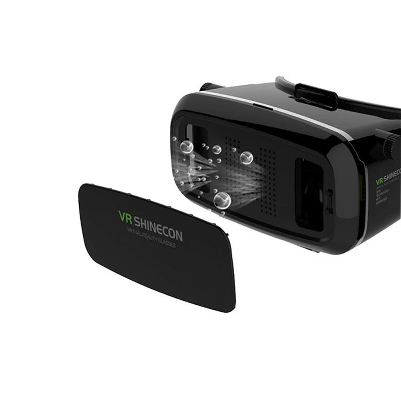 Bluetooth controller +Shinecon Pro Google Cardboard 3D VR Box Virtual Reality Glasses Movies Games for 3.5''-6.0'' Smartphone |