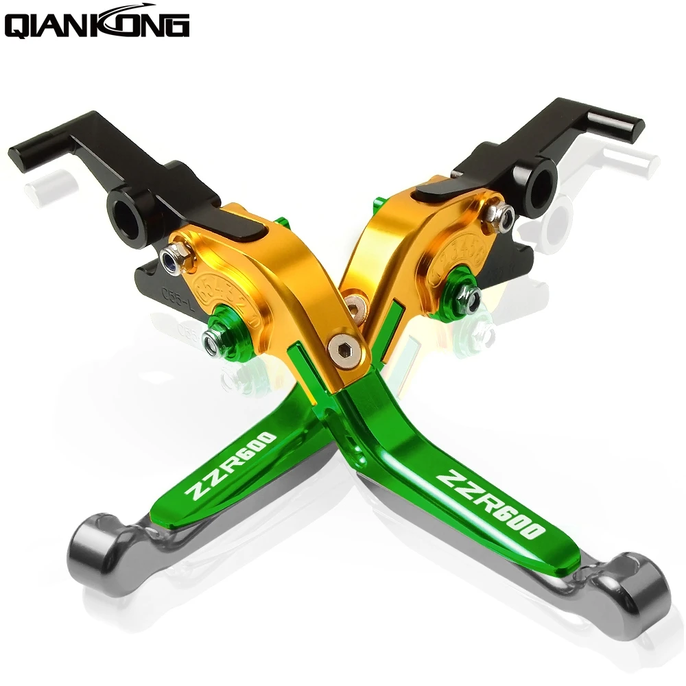 Motorcycle CNC Adjustable Brake Clutch Levers handle For KAWASAKI ZZR600 ZZ-R600 1990 1991 1992 1993 1994 1995 1996-2014 |