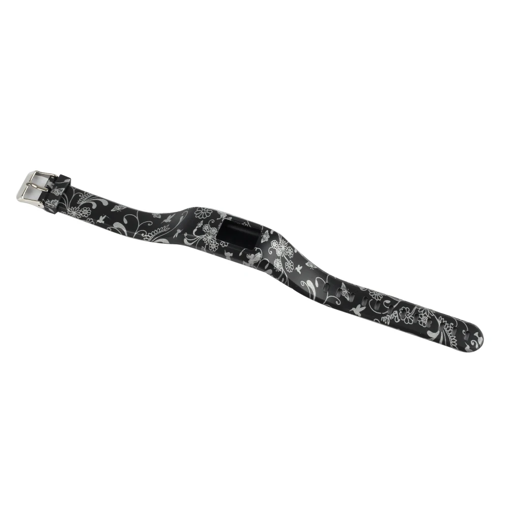 

(JM3GJHS) Replacement Wristband Strap Accessory with Metal Clasp for Garmin Vivofit 3(No including the tracker) No.U5O030