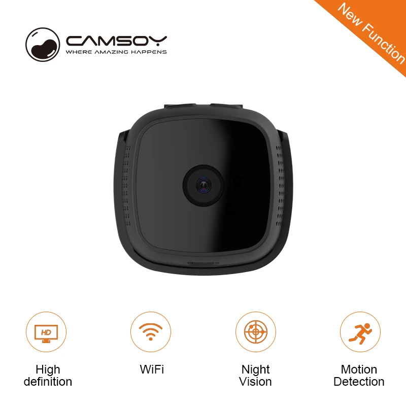C9 DV мини камера Camsoy FULL HD 1080P Переносная Камера ночного видения Wifi 720P Мини