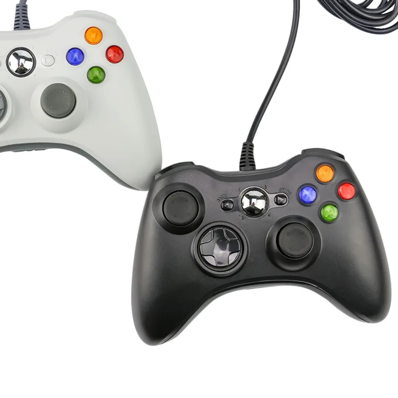 USB проводной геймпад для Xbox 360 контроллер джойстик Microsoft игровой ПК Windows 7 8
