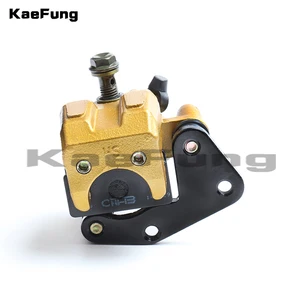 front disc hydraulic brake caliper for 50cc 110cc 125cc scooter suzuki honda kymco motorcycle yamaha kawasaki atv moped gy6 part free global shipping