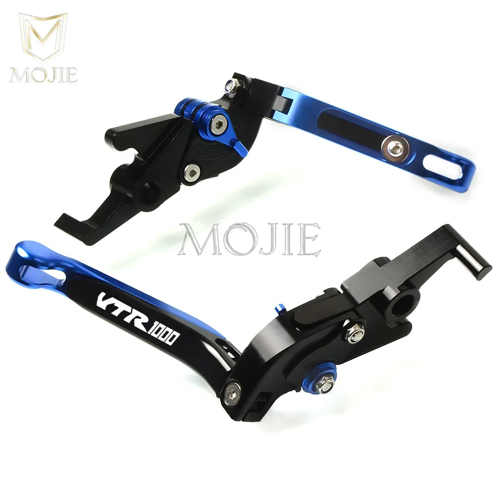 Для Honda VTR 1000 VTR1000 FV/FW/FX/FIRESTORM 1997-1999 Мотоцикл CNC регулируемые складные выдвижные