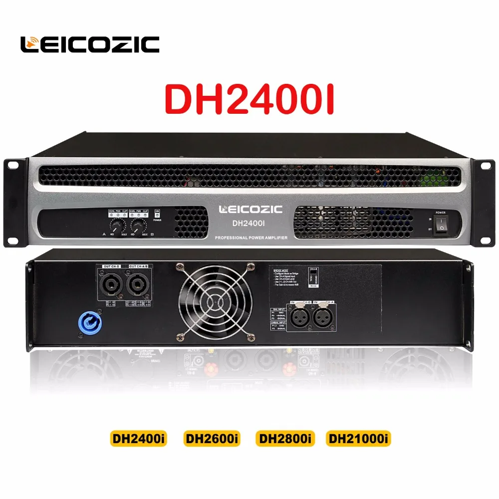 Leicozic Max 1400 Вт Профессиональный усилитель мощности 2 h типа канала Усилитель 400 +