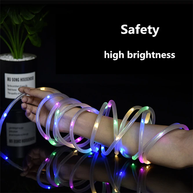 

50 LED solar Light 7m String light Waterproof LED Copper Wire String Holiday Outdoor IP65 led strip Solar Strip Light Decoration