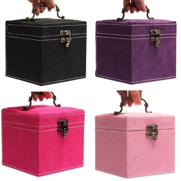 

Necklace Bracelet Jewellery Display Storage Vintage Box Case Organiser
