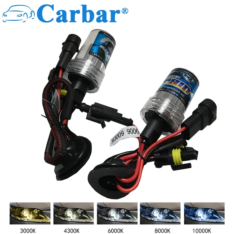 Carbar# HB4 ксенон HID 35 Вт 4300 К 6000 К 8000 К HID ксеноновая лампа для автомобиля HID ксеноновая лампа для фары 35 Вт H1 H3 9006 H7 H8 H11 9005 9012