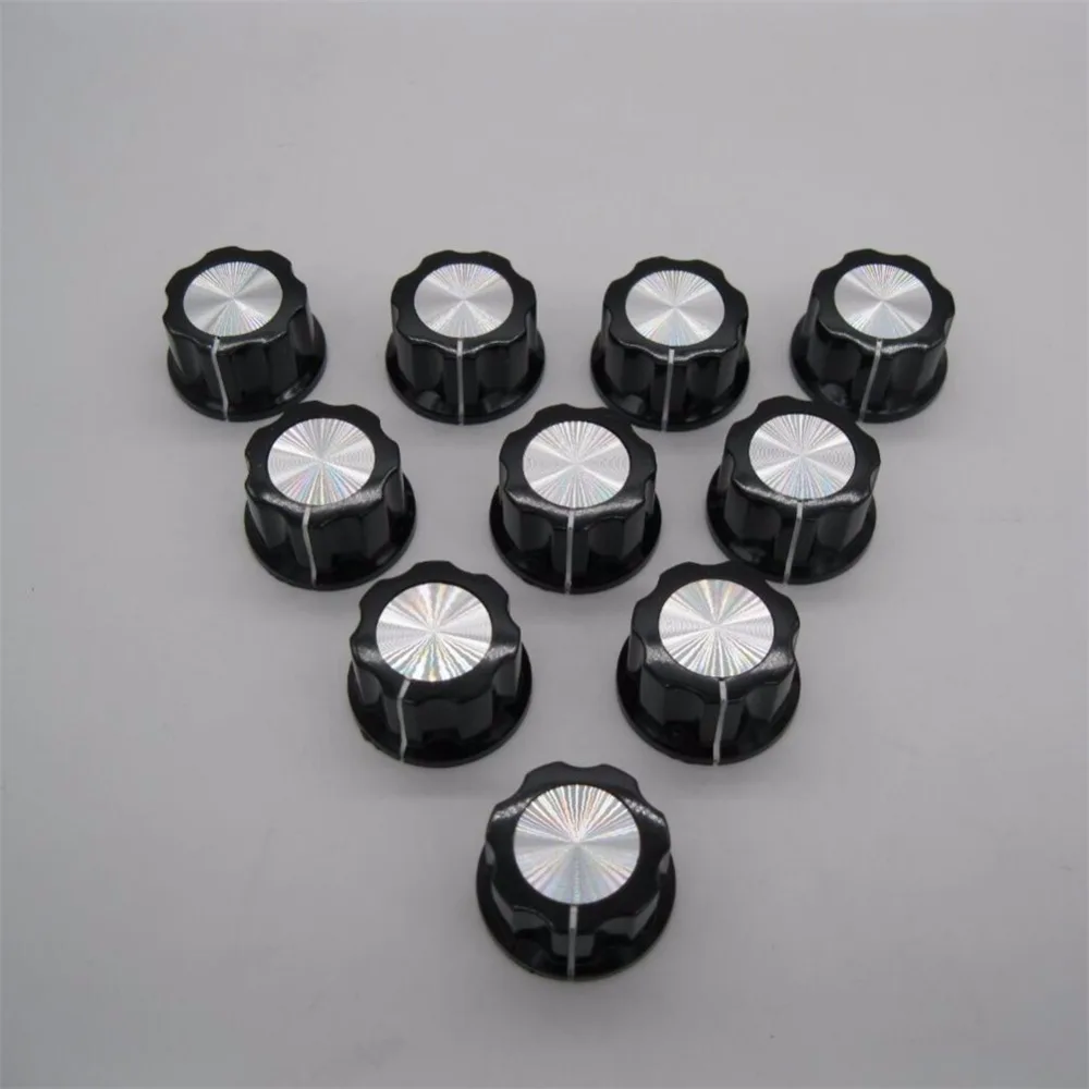 

free shipping 5pcs Hat MF-A03 potentiometer knob WH118/WX050 bakelite knob / copper core inner hole 6mm /diameter 27MM