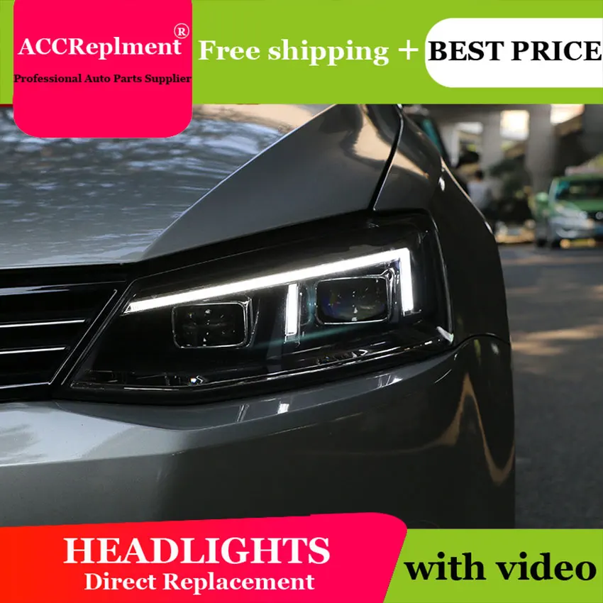 Автомобильный Стайлинг для VW Passat головной светильник s 2012-2018 светодиодный