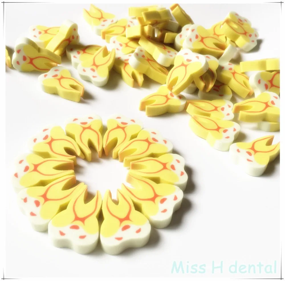 50 шт. креативный Подарочный ластик для зубов в стоматологической клинике