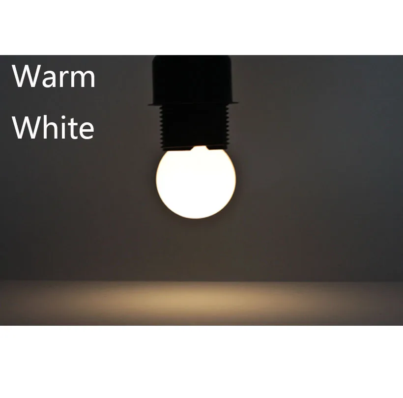 Warm white 20 шт. E27 B22 ампул rgb светодиодные лампы 220 В bombillas 1 Вт 2835 G45 красочные декоративные лампы Свадебная вечеринка сад фонарик Joneaz - Испускаемый цвет: Warm white