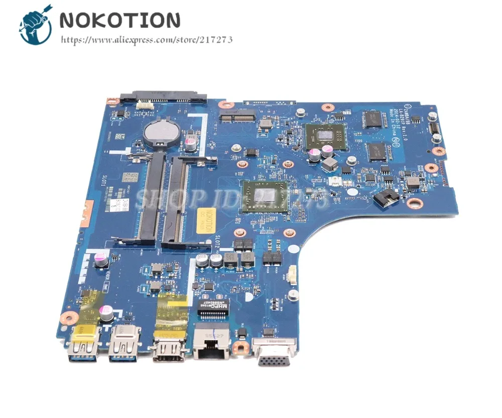 NOKOTION 5B20G37213 ZAWBB LA B291P для Lenovo N50 45 Материнская плата ноутбука A6 6310 CPU DDR3 ATI 8500M R4