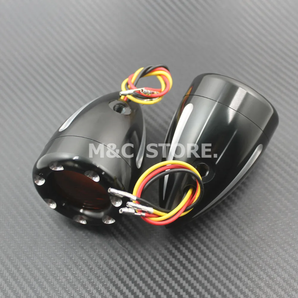 Запчасти для мотоциклов Светодиодные поворотники светосветильник индикатор