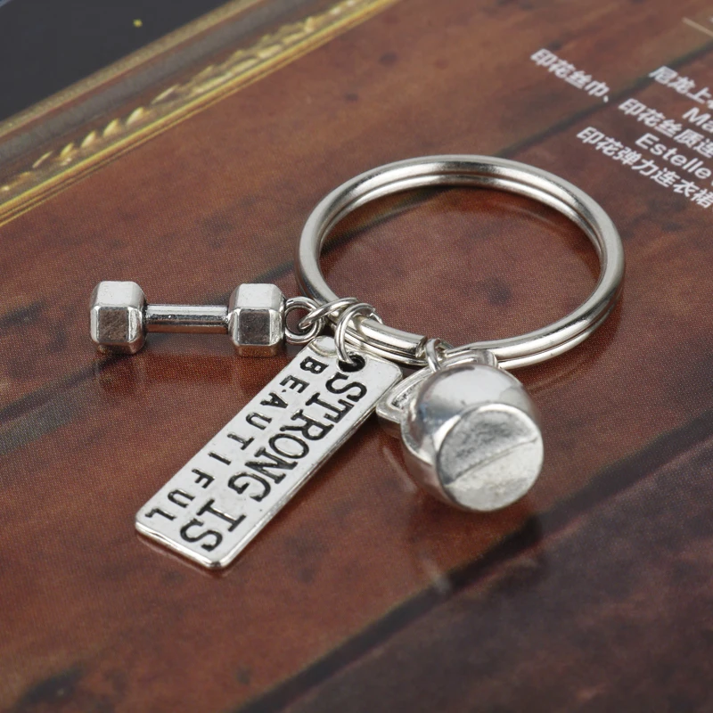 1 шт. брелок-штанга для фитнеса | Украшения и аксессуары