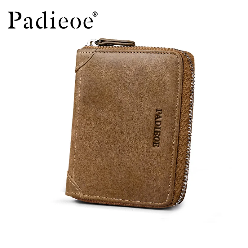 Padieoe 2017 Горячая Распродажа Мужской органайзер для денег винтажный кошелек из