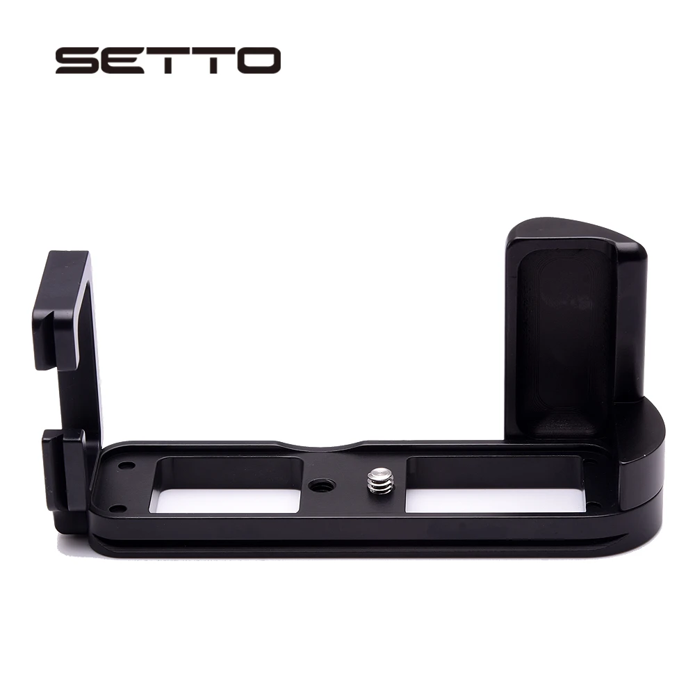 SETTO Pro вертикальный l-образный кронштейн для штатива быстросъемная пластина базовая ручка для Fujifilm для цифровой камеры Fuji XE3 X-E3