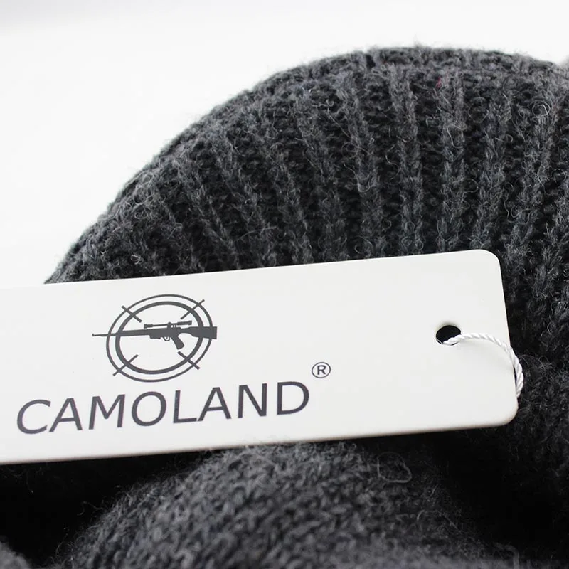 Шерстяные шапки вязаные мужские зимние шапки Skullies Bonnet Зимние головные уборы для мужчин и женщин Beanie Балаклава с шеи теплая маска для лица