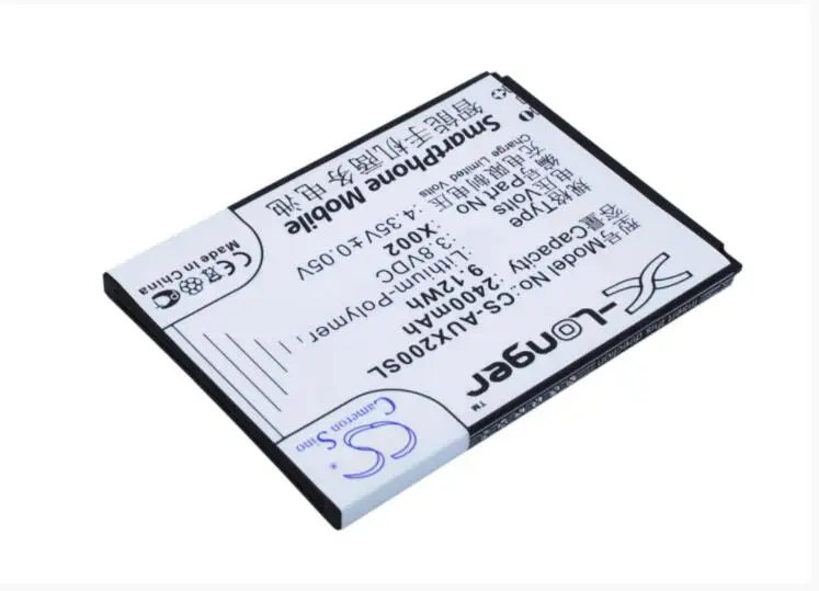 Аккумулятор Cameron Sino 2400mAh для ASUS Pegasus X002 X003 Mobile аккумулятор смартфона|Аккумуляторы
