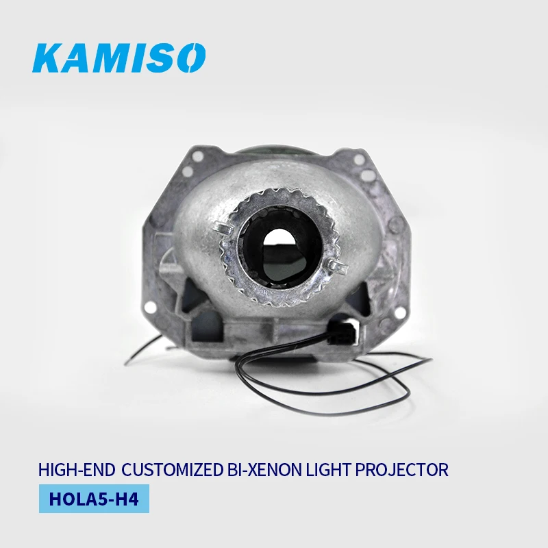 Kamiso HOLA 5 H4 3 дюймов BI-XENON HI/ближнего и дальнего света объектив для Универсальный автомобильный бренд высокое/низкой освещенности интеграции H4 модель автомобиля костюм D2S D2H