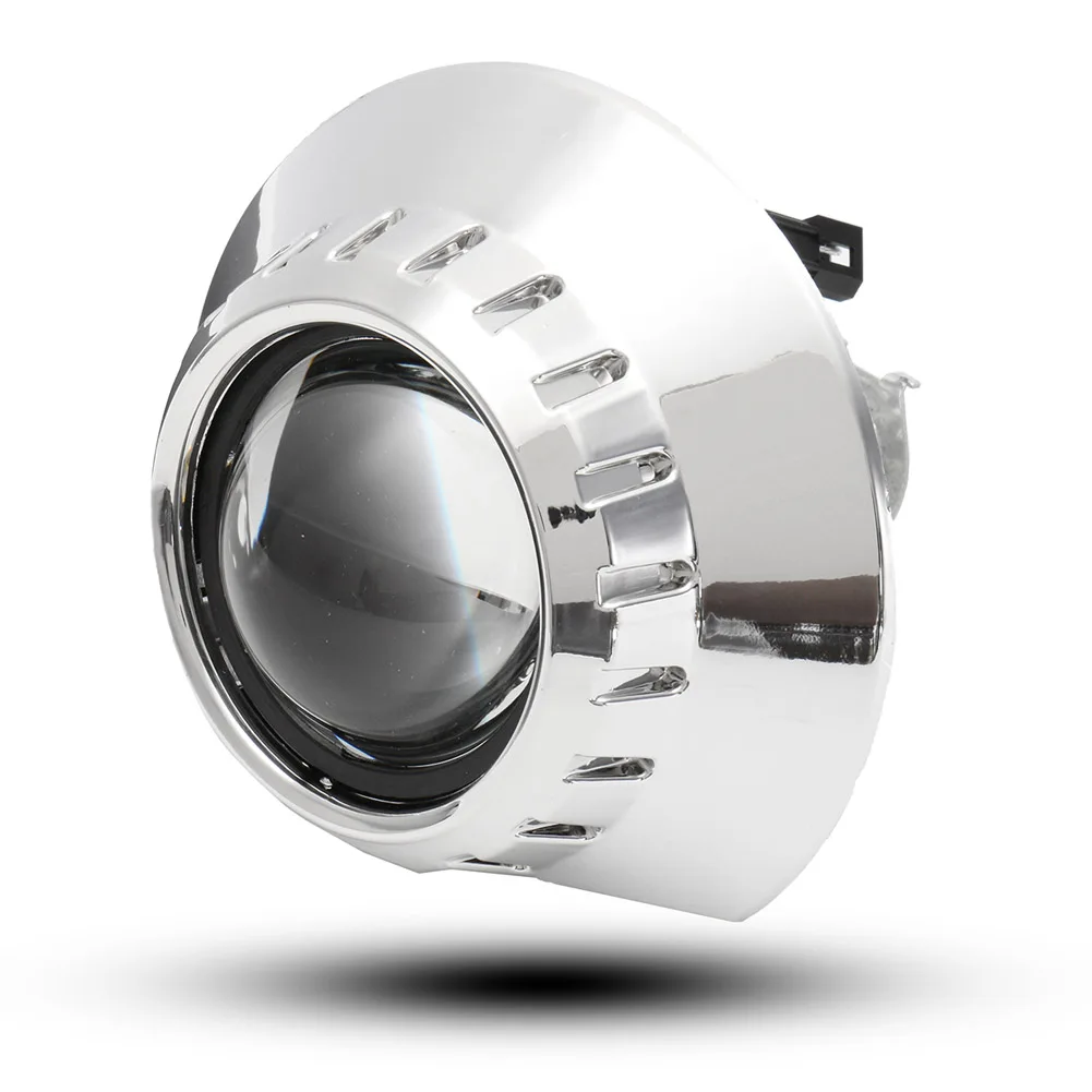 

Hot 1 Pair 2.5 Inch Bi-xenon HID H1 Headlight Projector Lens Retrofit Beam for BMW E46 JLD