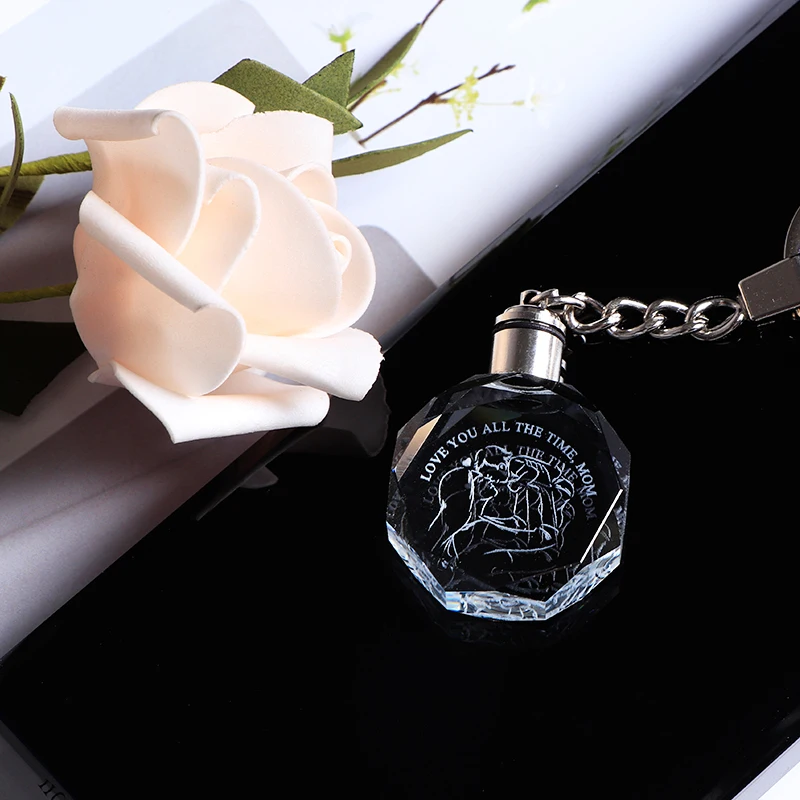 K9 хрустальный подарок для мамы брелок ключей миниатюрный на день матери цветной