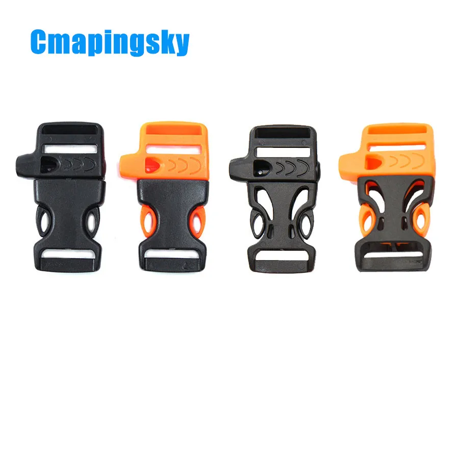 Аварийный пластиковый свисток пряжка Паракорда Открытый Кемпинг мужской