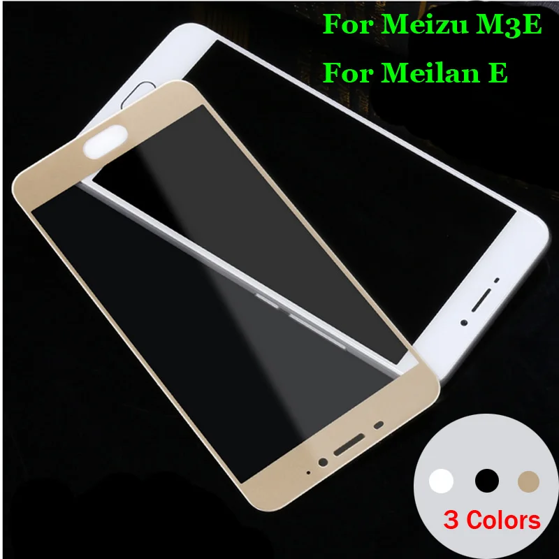 

Для Meizu M3E 5,5 "Полное покрытие закаленное стекло 9H 2.5D Premium Защитная пленка для экрана для Meizu M3E / Meilan E 5,5 дюйма