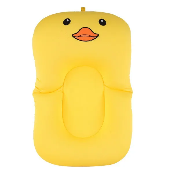 yellow duck Детская ванночка новорожденный складывающийся коврик и стул полка сиденье для новорожденных младенческой поддержки Подушка коврик - Цвет: yellow duck