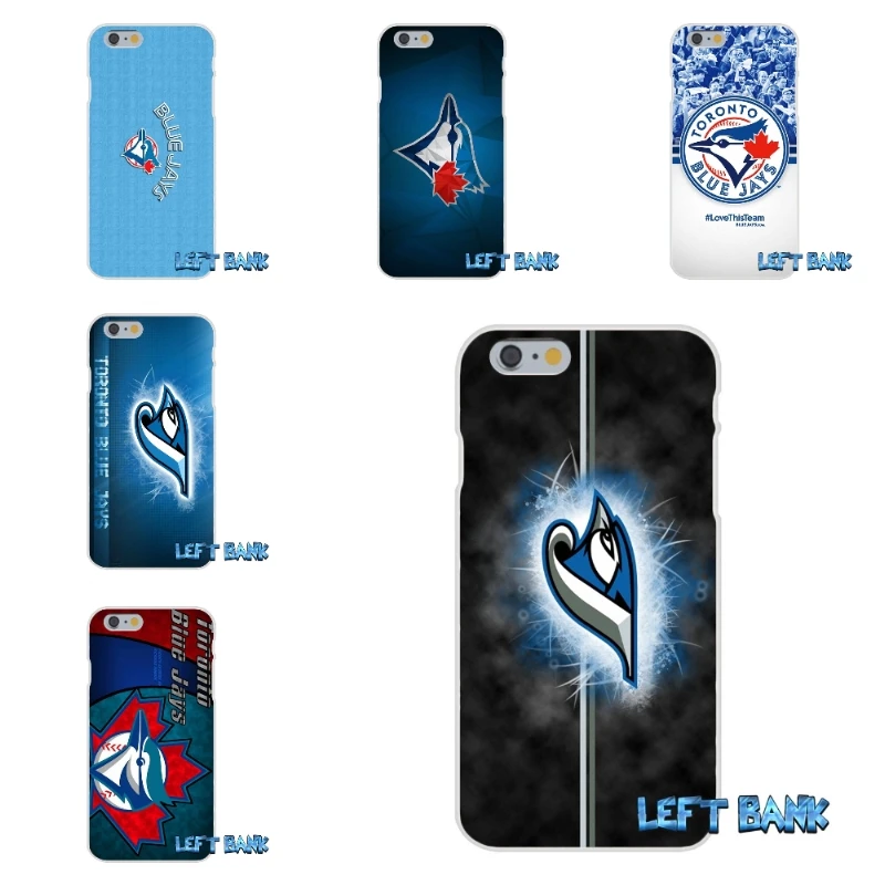 Toronto Blue Jays логотип мягкий Силиконовый ТПУ Прозрачный чехол для iPhone 4 4S 5 5S 5C SE 6 6S 7 Plus