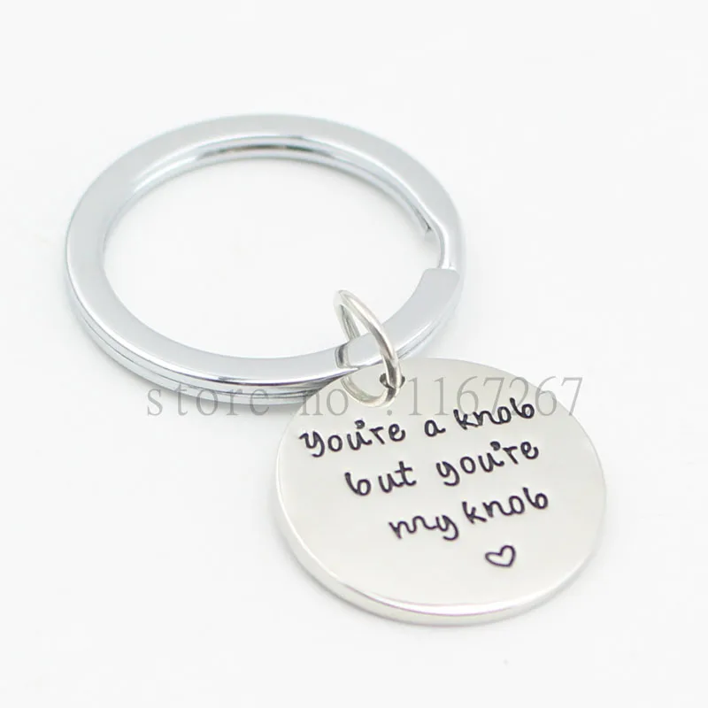 Новое поступление 2016 ручная штампованное изделие с ключами из цепей Вы ручка но