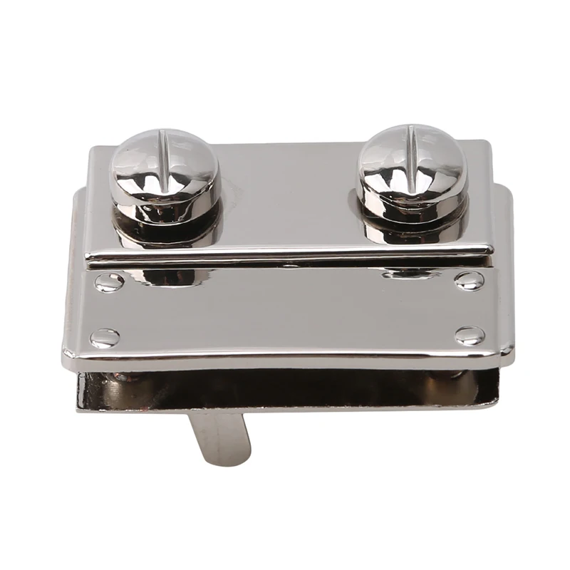 Металлическая застежка Поворотная Блокировка замка для DIY сумка кошелек детали