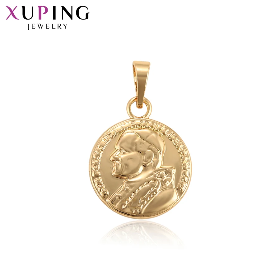 Темпераментная подвеска Xuping простое круглое ювелирное изделие для нейтральных