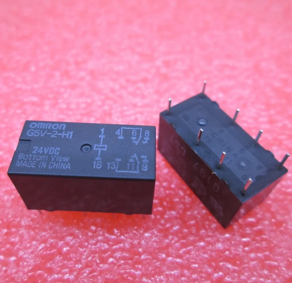 

Горячая Распродажа, новое реле, Φ 24VDC G5V2H1 24VDC DC24V 24V 8PIN