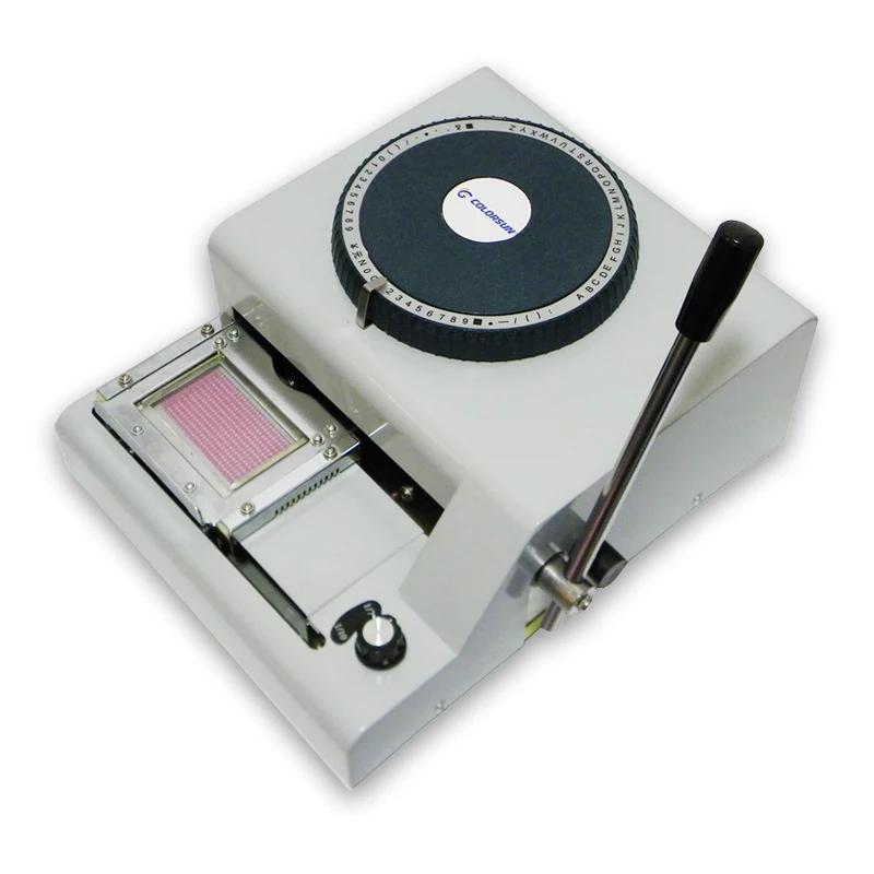 68 букв ручной тиснитель устройство для тиснения идентификационный номер VIP