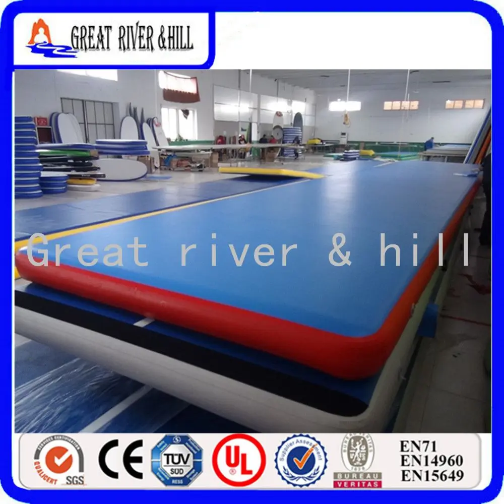 2017 new hotsale 10MX2MX0.2M inflatable air Tumbling Track Gymnastics