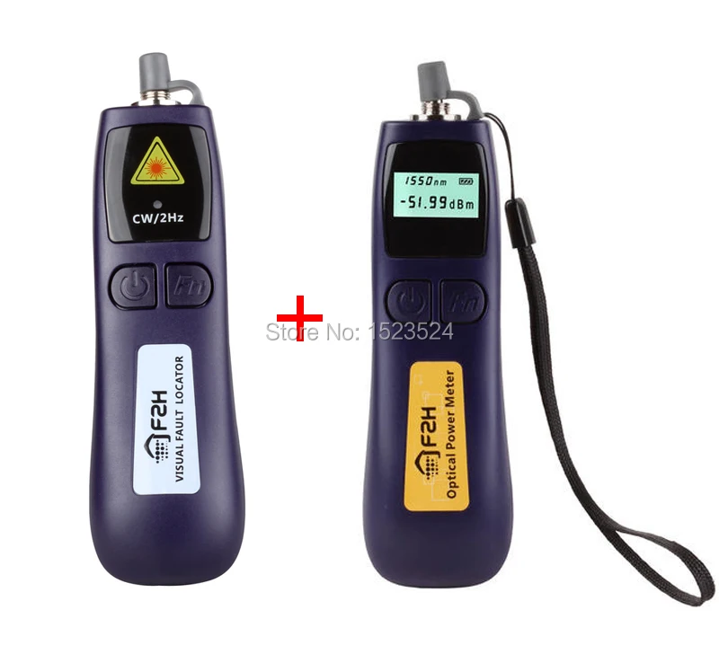 

Fiber Optic Tool Kit Grandway FHP12A -70~+10dBm Mini Optical Power Meter and VLS-8-10 Visual Fault Locator 10mw