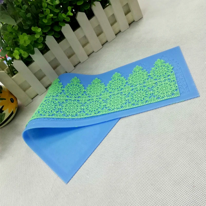 1 шт. DIY силиконовые формы инструменты для украшения торта сахарный кружевной